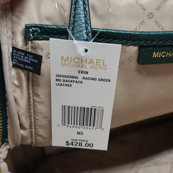 Michael Kors ERIN MD Backpack Leather